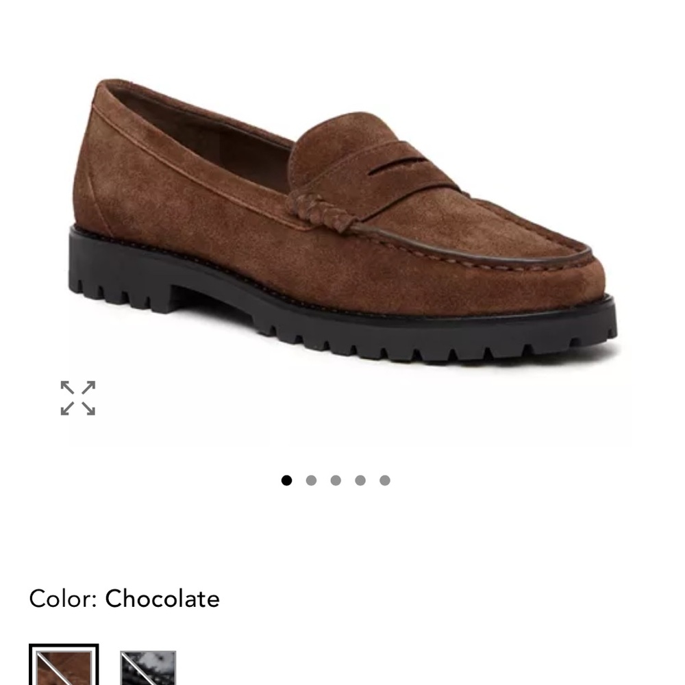 PAIGE Chocolate Brown Loafers